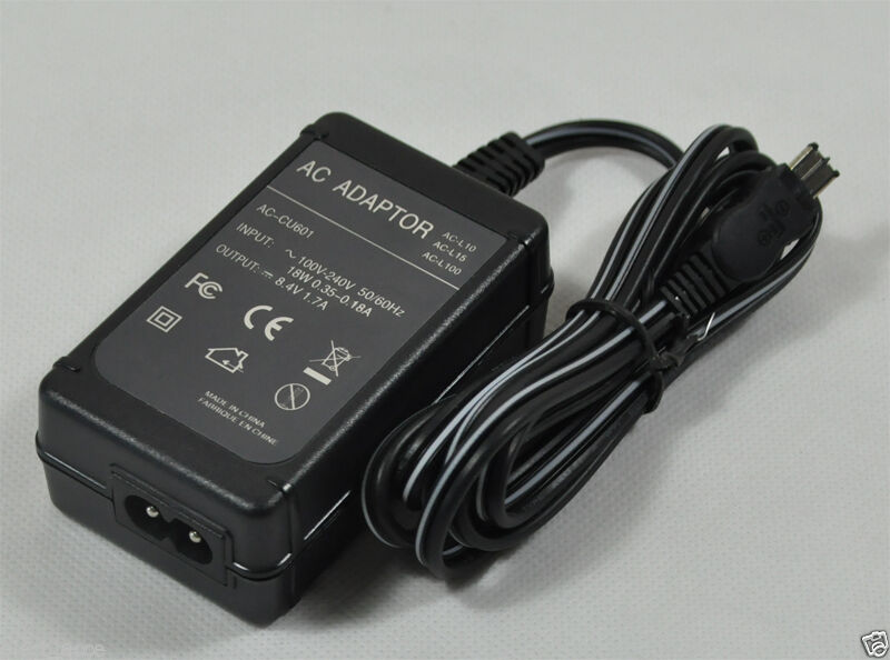 New 8.4V 1.7A AC-CU601AC ADAPTER for Sony AC-L100 AC-L10 AC-L15 AC-L15B AC-L15C